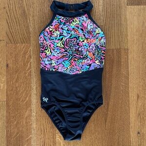 Sylvia P gymnastics leotards…size Child 12…Party Animal…Like New!!!!